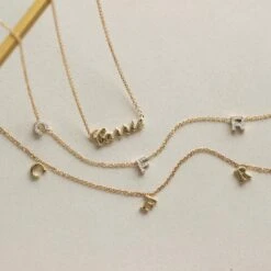 Custom Made Drop Initial Necklace -Carrie Elizabeth 030198ED 66E2 4865 B87D C362ABFD4023 51346e56 63c8 41da afbf 87ec79caa448 scaled