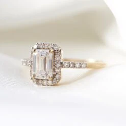 Willow Moissanite And Diamond Pave Halo Ring 9 Willow Moissanite And Diamond Pave Halo Ring -Carrie Elizabeth 043698BC 0884 415D 898F CD28907E788E 99501b54 750f 4604 85ee 7f6e1ef84a16