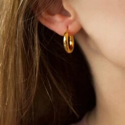 Medium Luxe Chunky Hoop Earrings 12 Medium Luxe Chunky Hoop Earrings -Carrie Elizabeth 0675873B 94A2 4DEF 8D04 11CF9E7368ED scaled