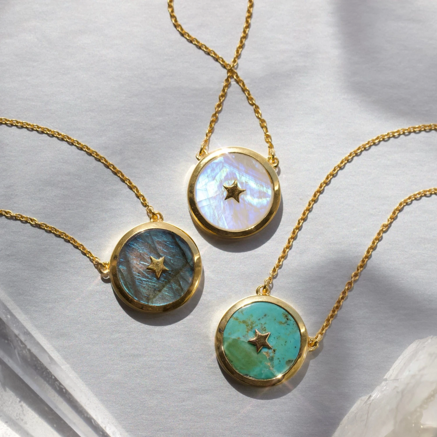 Mini Night Sky In Moonstone 4 Mini Night Sky In Moonstone - Image 4