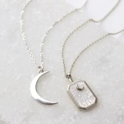 Celestial Mother Of Pearl Tarot Engravable Necklace -Carrie Elizabeth 0B81AC11 AA21 46F5 BCF8 C33A01FB3E73 64eac674 f850 4fdf b7de 749a014e0d8c