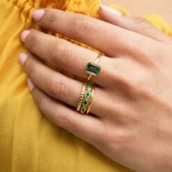 Green Onyx Marquise Gemstone Stacking Ring 9 Green Onyx Marquise Gemstone Stacking Ring -Carrie Elizabeth 13E97158 8BD3 407A 9418 C8B65FFEECA6 scaled