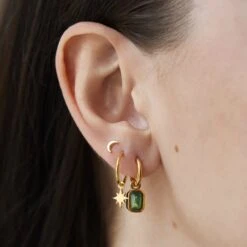 Star Charm Hoops In Gold Vermeil 11 Star Charm Hoops In Gold Vermeil -Carrie Elizabeth 210530 CE Earrings 00022 v1 2bf3467b 7e0c 4647 ae66 02d9fa96a067 scaled