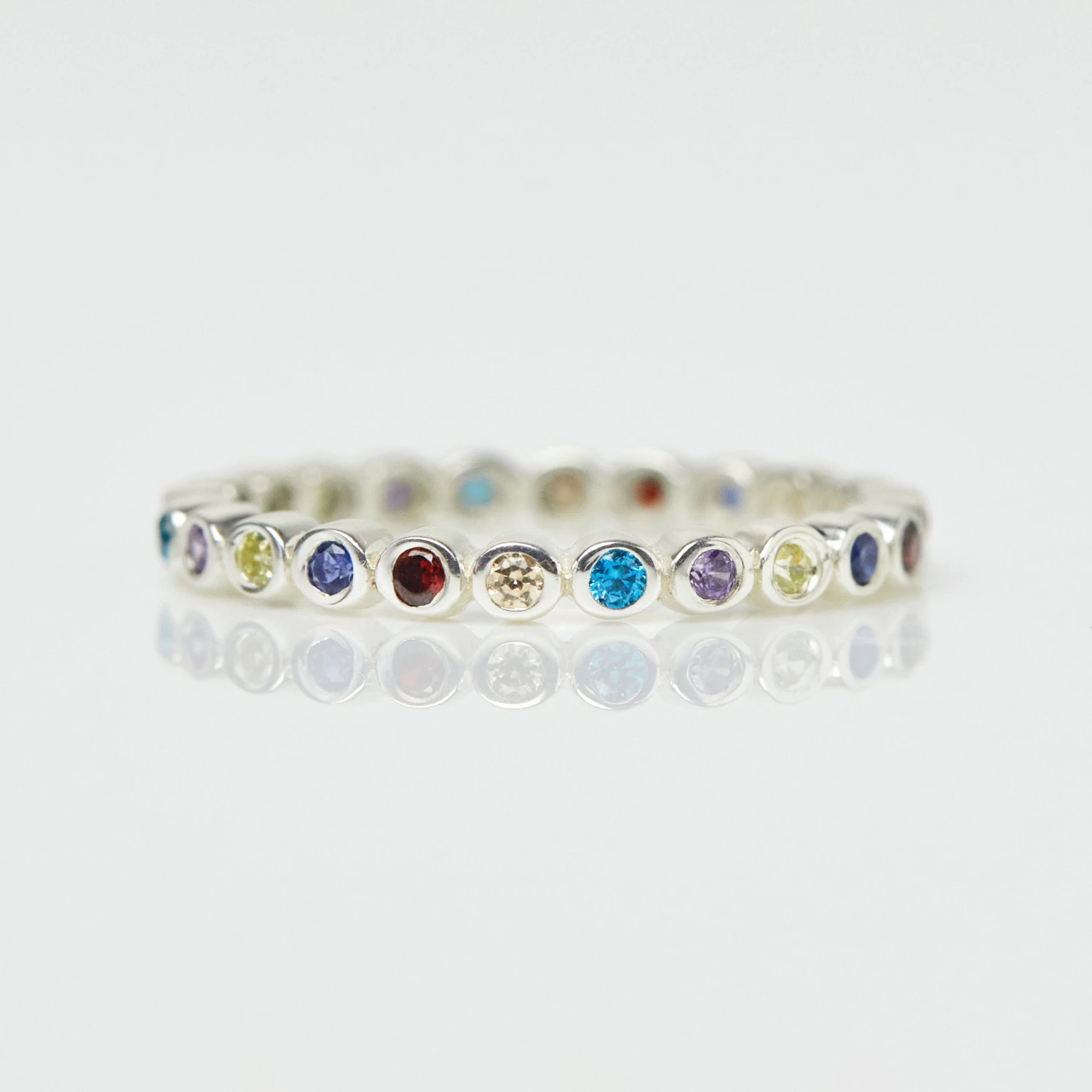 Northern Lights Eternity Ring 1 Northern Lights Eternity Ring