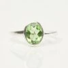 Zoe Sugg Courage Intention Ring In Peridot