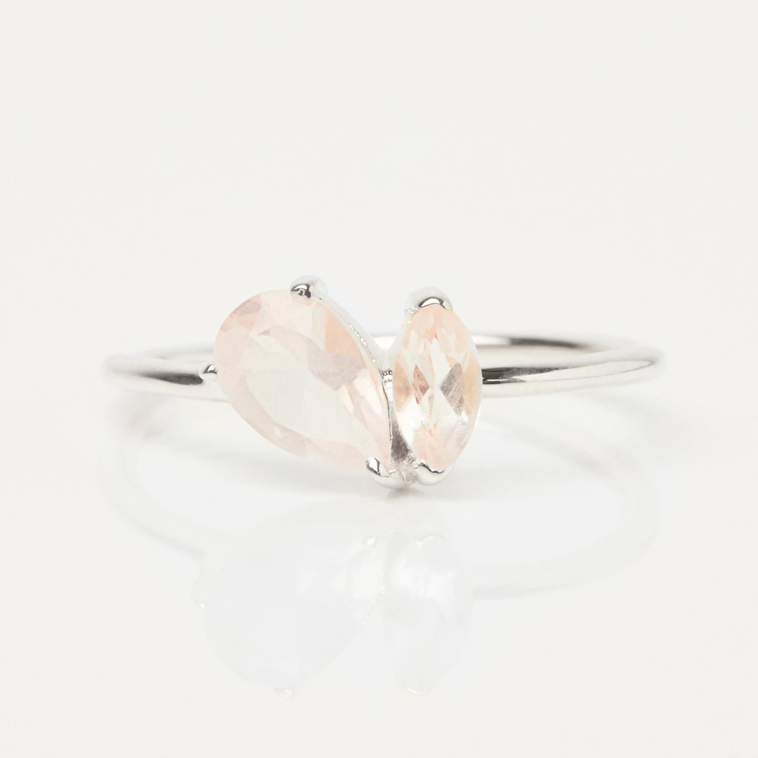 Zoe Sugg Love Intention Ring In Rose Quartz 1 Zoe Sugg Love Intention Ring In Rose Quartz