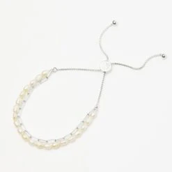 Zoe Sugg Intentions Lucky Pearl & Chain Bracelet