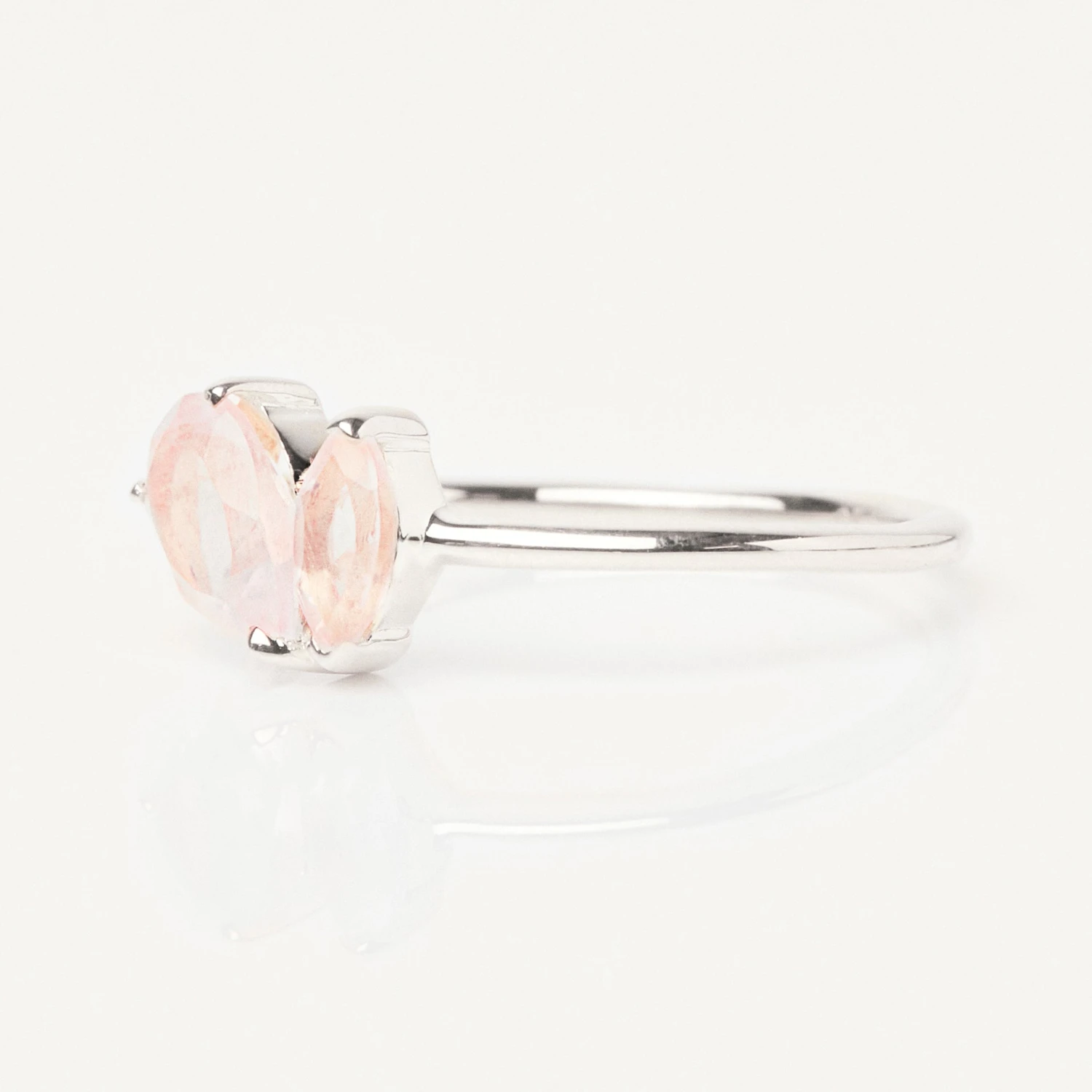 Zoe Sugg Love Intention Ring In Rose Quartz 6 Zoe Sugg Love Intention Ring In Rose Quartz - Image 6