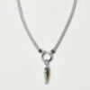 Anita Rani Shakti Woven Chain With Labradorite Transformation Pendant