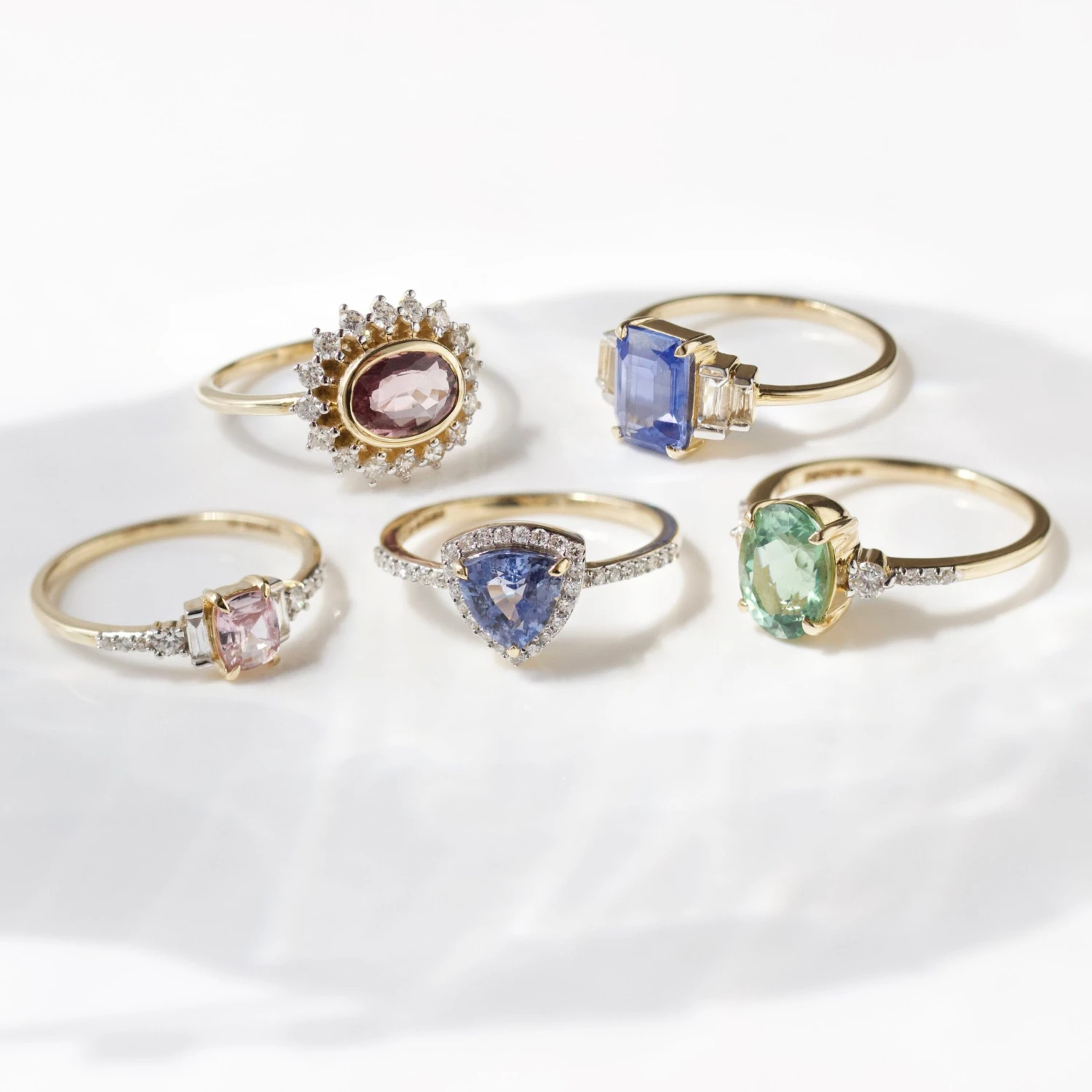 Exclusive Pink Sapphire And Diamond Ring - Size Small 8 Exclusive Pink Sapphire And Diamond Ring - Size Small - Image 8