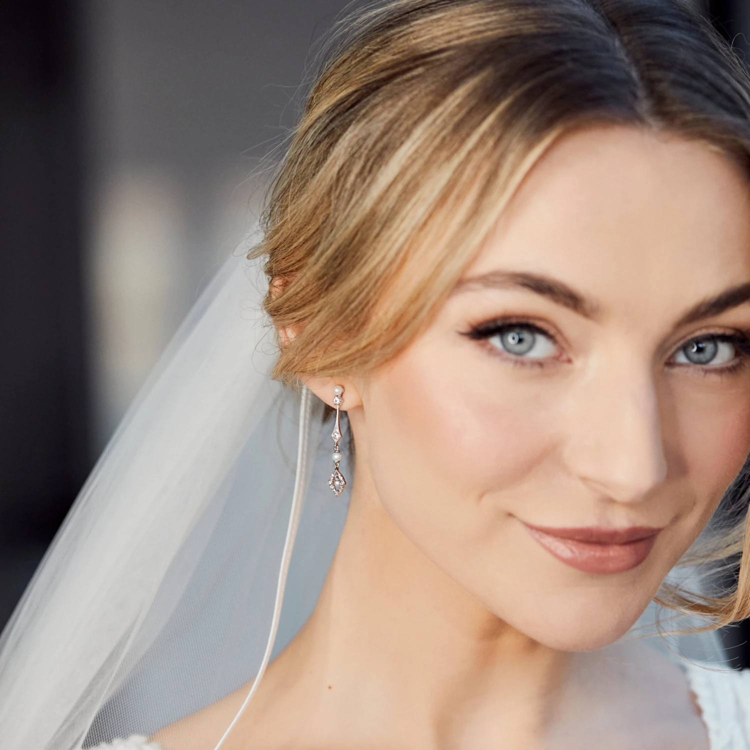 Lydia Deco Vintage Pearl Earrings 4 Lydia Deco Vintage Pearl Earrings - Image 4