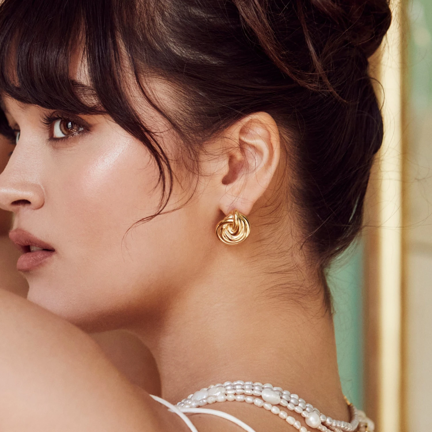 Statement Twist Earrings 2 Statement Twist Earrings - Image 2