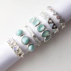 Izar Opal & Diamond Band- Size J -Carrie Elizabeth 29C8392A 92F6 48D9 91AA 193722FEA222copy 7c9e1137 c856 44f8 954c 60a01c879aa6