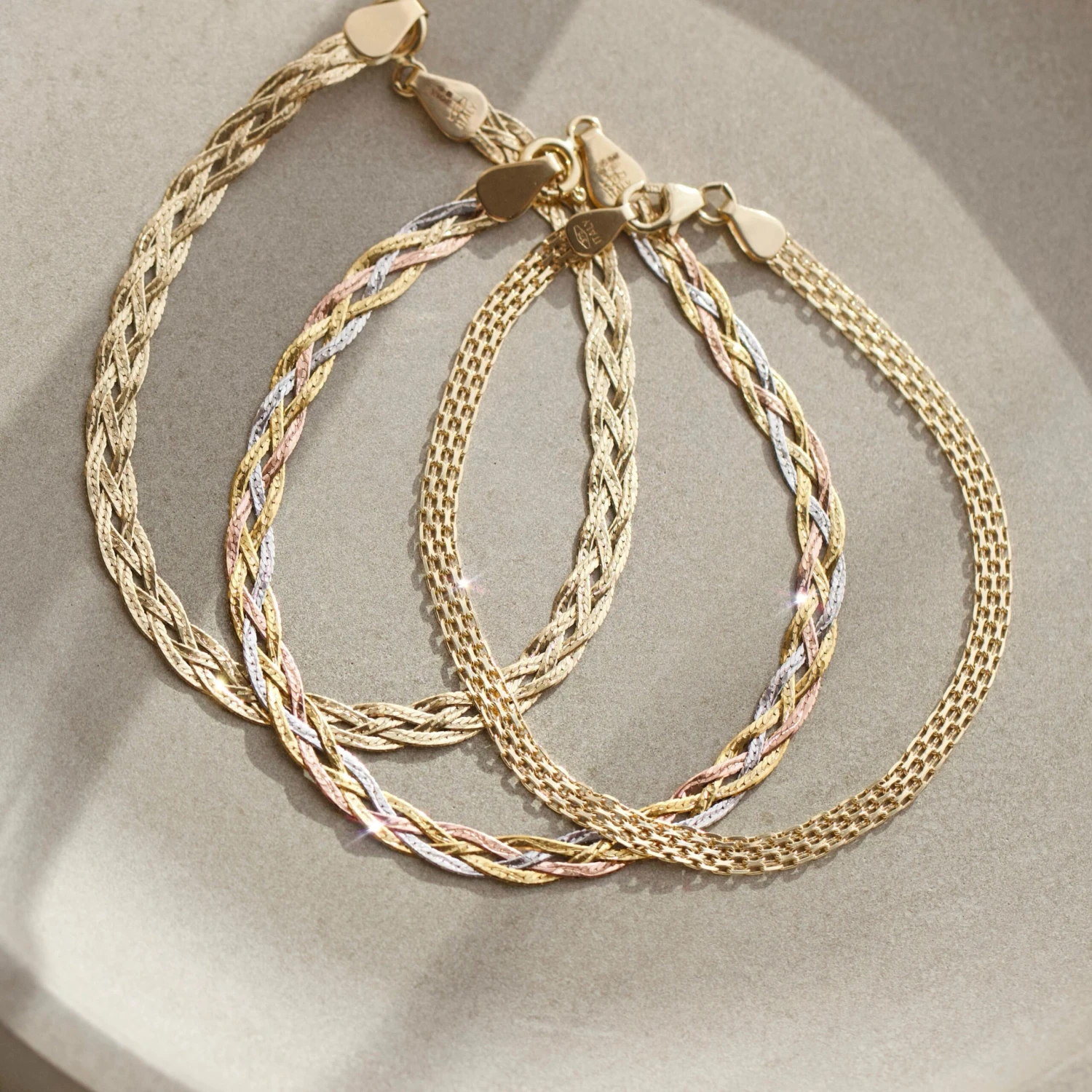 Braided Bismark Chain Bracelet 4 Braided Bismark Chain Bracelet - Image 4