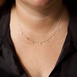 Mini Hanging Coin Necklace -Carrie Elizabeth 2C56B5EE 1C58 427F B8E4 DCC2B8A45DAE scaled