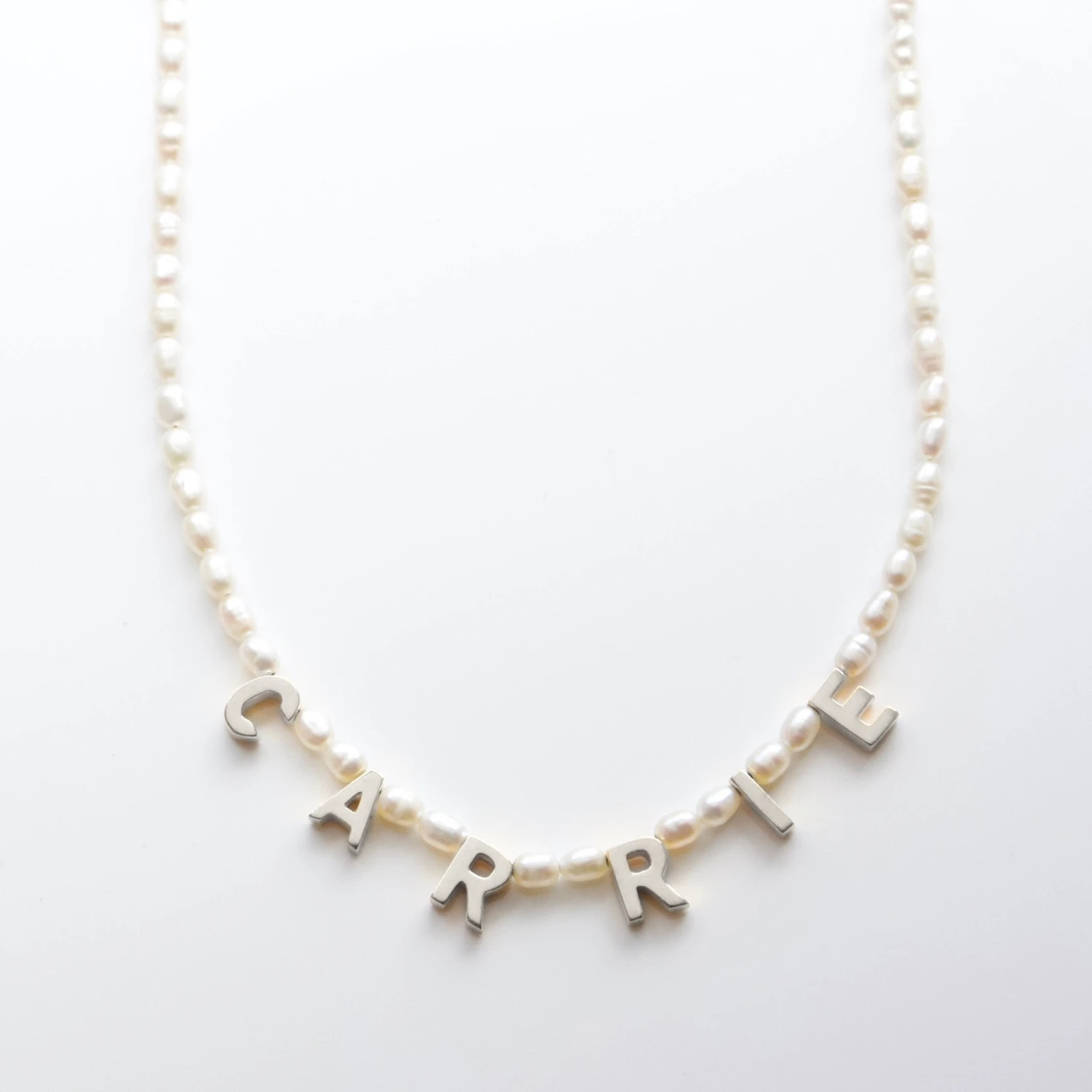 Custom Made Personalised Pearl Necklace 9 Custom Made Personalised Pearl Necklace - Image 9