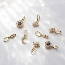 Sapphire Evil Eye Treasured Charm 16 Sapphire Evil Eye Treasured Charm -Carrie Elizabeth 377119EE 3339 4C59 9E01 5EC949E340E9