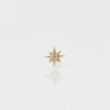 Shining Star Flat Back Earring
