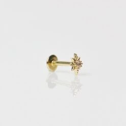 Shining Star Flat Back Earring -Carrie Elizabeth 3B scaled