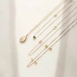 Custom Made Side Initial Necklace 16 Custom Made Side Initial Necklace -Carrie Elizabeth 4A620C87 C4FE 4349 A32E 2CABD1AE18B0 scaled