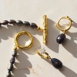 Black Pearl T-bar Bracelet 8 Black Pearl T-bar Bracelet -Carrie Elizabeth 4C3E25C2 91A5 417E B8F8 44646C15E61C scaled