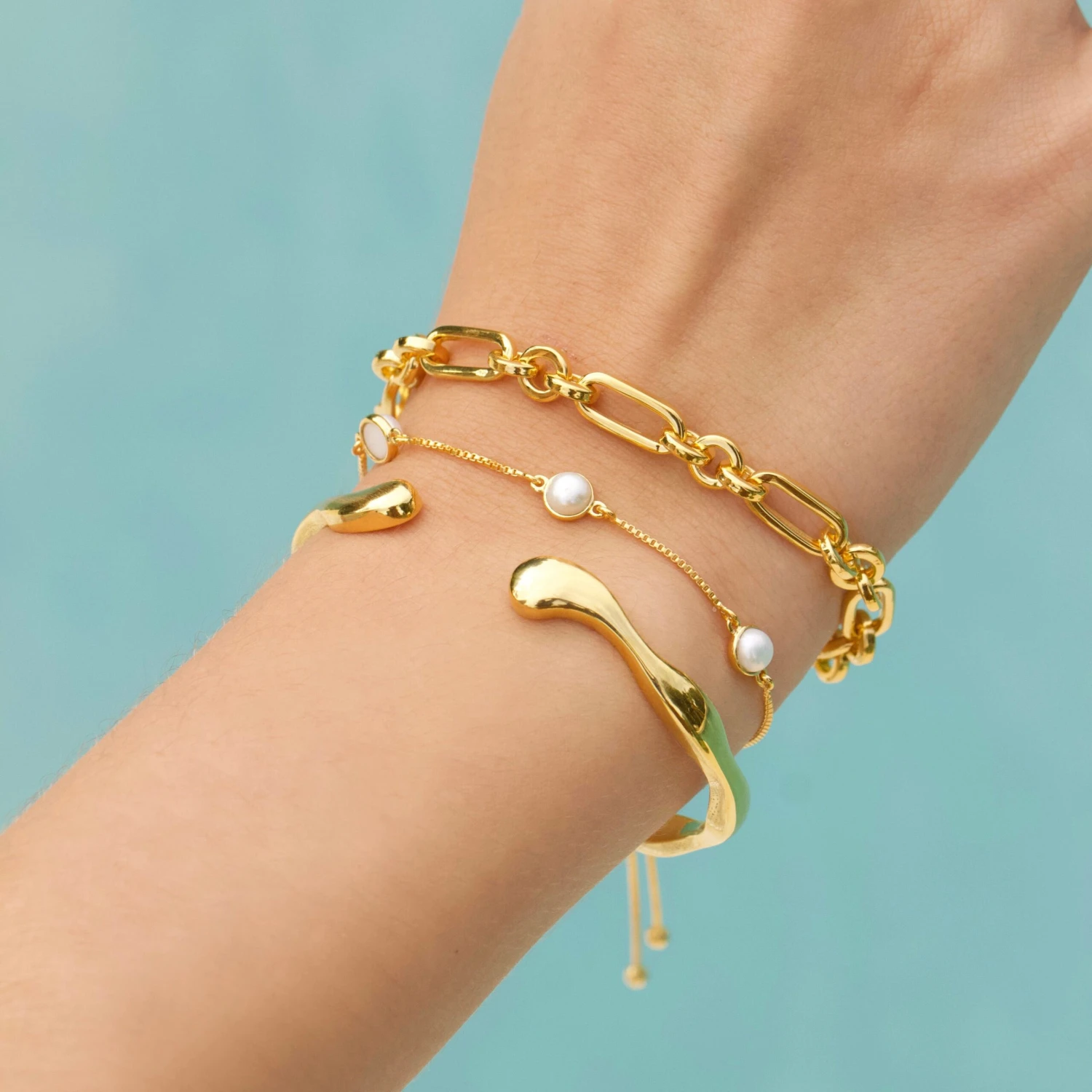 Dainty Semi Precious Stone Bracelet 8 Dainty Semi Precious Stone Bracelet - Image 8