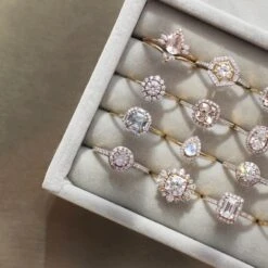 Ophelia Aquamarine, Sapphire And Diamond Ring -Carrie Elizabeth 5319BA39 24EA 4318 8DFA 678C3D3B20F8 scaled