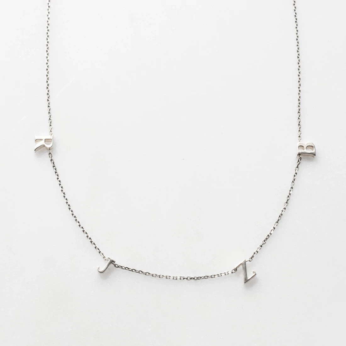 Custom Made Initial Necklace 2 Custom Made Initial Necklace - Image 2