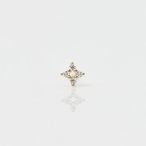 Stardust Flat Back Earring -Carrie Elizabeth 5A scaled