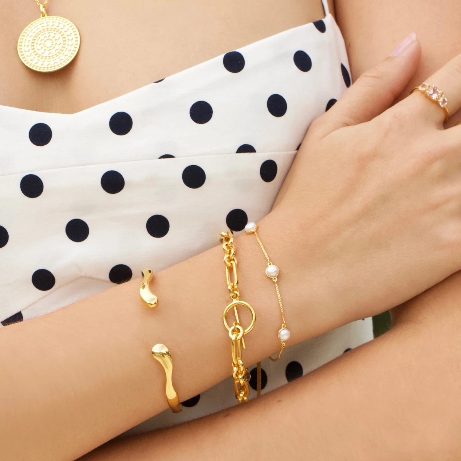 Dainty Semi Precious Stone Bracelet 9 Dainty Semi Precious Stone Bracelet - Image 9