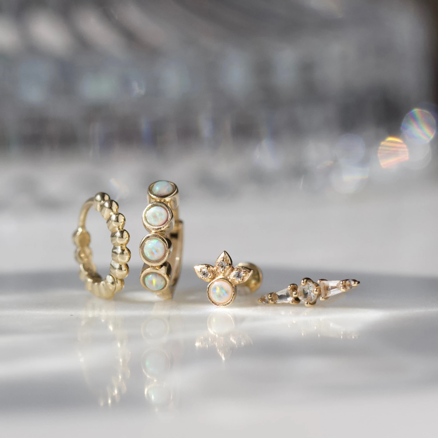 Opal Hoop 6 Opal Hoop - Image 6