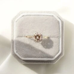 Ophelia Morganite, Sapphire And Diamond Ring 11 Ophelia Morganite, Sapphire And Diamond Ring -Carrie Elizabeth 644308D9 9106 406A BCBB A8BB4CF6D6C7copy 5e029bf0 0125 43fe 96c1 83fe9e0bb05a scaled