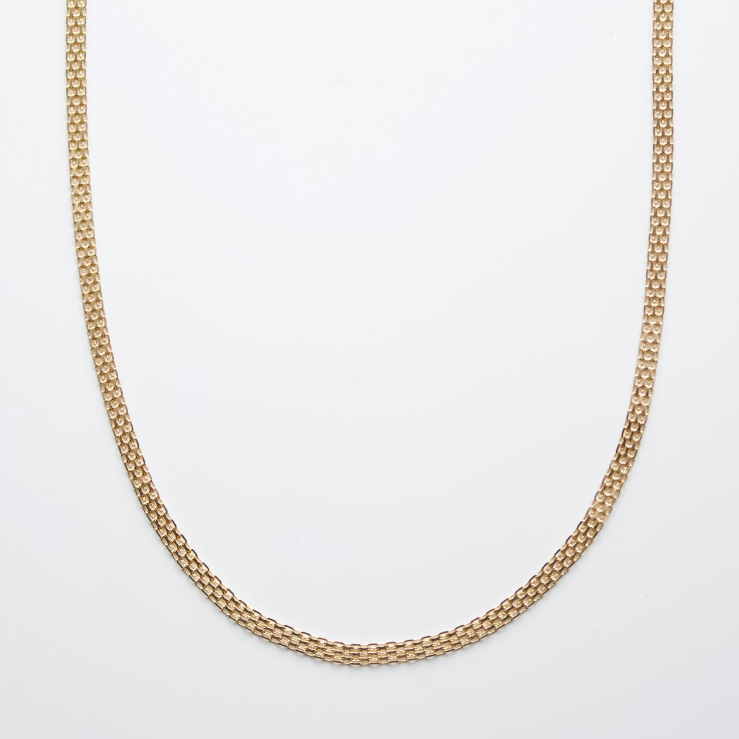 Braided Bismark Chain Necklace 1 Braided Bismark Chain Necklace