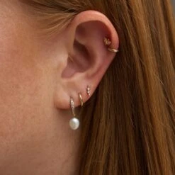 Garden Party Pave Pearl Drop Hoops -Carrie Elizabeth 6E98DAC4 75E9 41D2 9233 3F817A2EDB2B scaled