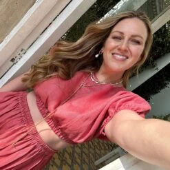 Baroque Pearl Molten Hoop Earring -Carrie Elizabeth 6F3F8D7D B8F7 4A6C AD64 2311BA440CD7 scaled