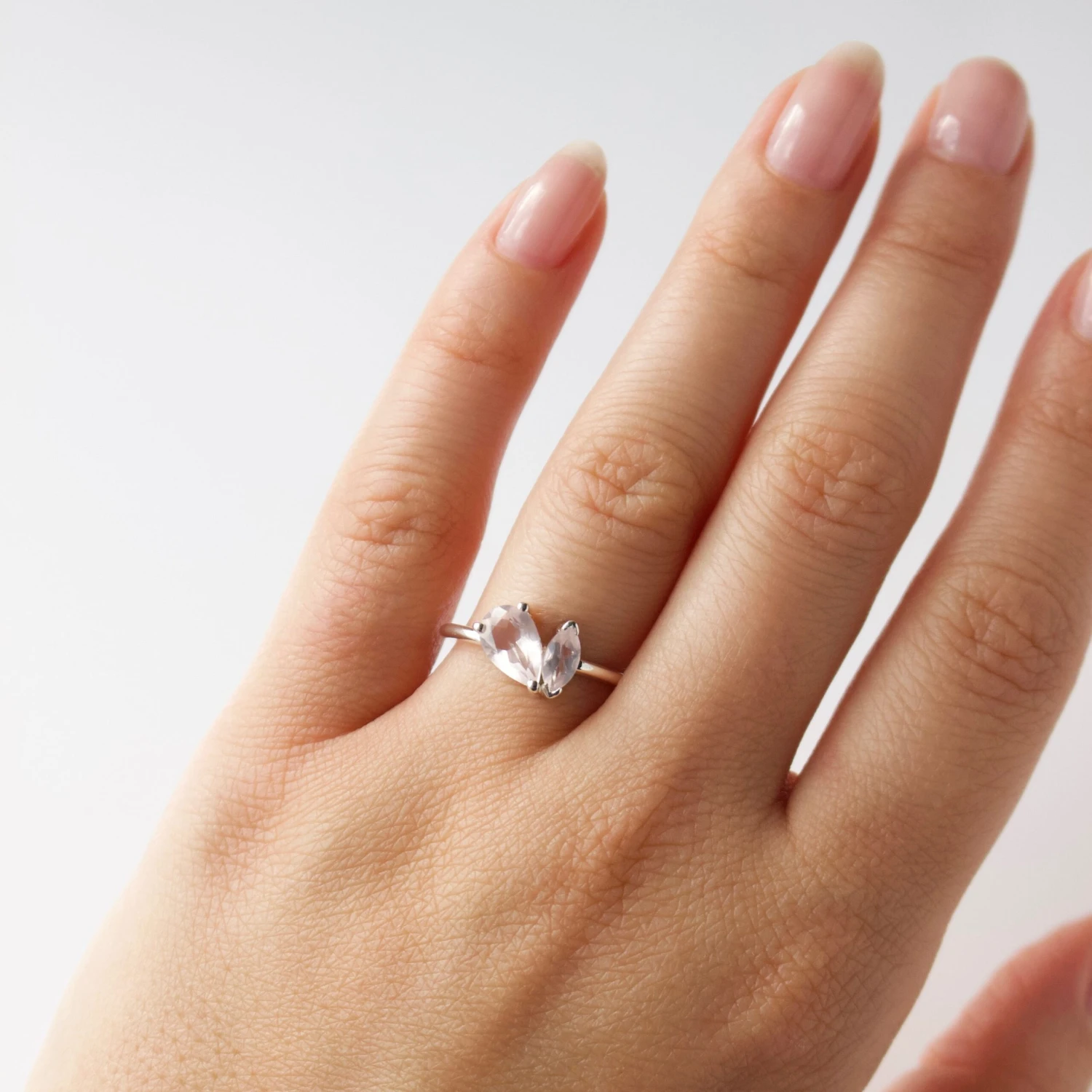 Zoe Sugg Love Intention Ring In Rose Quartz 7 Zoe Sugg Love Intention Ring In Rose Quartz - Image 7
