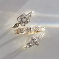 Amelia White Topaz Vintage Crest Ring 11 Amelia White Topaz Vintage Crest Ring -Carrie Elizabeth 774A601C 8B56 48B0 8E2A B4E429BAF44D