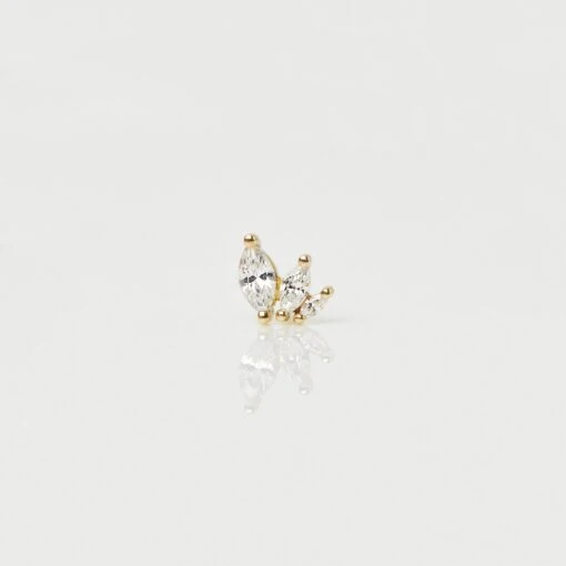 Cosmic Ray Flat Back Earring -Carrie Elizabeth 7A scaled