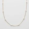 Pearl Station Necklace
