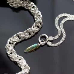 Anita Rani Shakti Woven Chain With Labradorite Transformation Pendant -Carrie Elizabeth 94D2C59B 2C58 412D 9021 B75C61BAF5D5 36fb26dd bf73 437c baf3 f7c4a9d5303c scaled