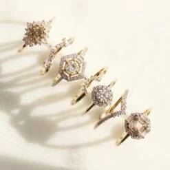 Ophelia Morganite, Sapphire And Diamond Ring 9 Ophelia Morganite, Sapphire And Diamond Ring -Carrie Elizabeth A5BE5F60 9F24 42DF B76C AFE477A11ADE 41f7ed70 45c2 4ff6 a9c2 dbdc264f78cf