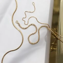 Diamond Cut Criss Cross Chain Bracelet 6 Diamond Cut Criss Cross Chain Bracelet -Carrie Elizabeth AD971E49 4E57 4F1E BDDA 3C08CD6C5DBC