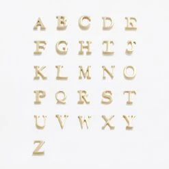 Custom Made Initial Necklace 20 Custom Made Initial Necklace -Carrie Elizabeth AlphabetSquare scaled