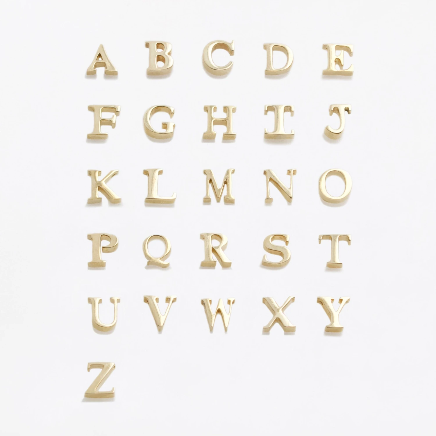 Custom Made Side Initial Necklace 9 Custom Made Side Initial Necklace - Image 9