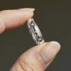 Star Set Diamond Spinning Ring -Carrie Elizabeth BH4A1954 v2 scaled