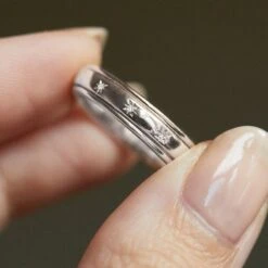 Star Set Diamond Spinning Ring -Carrie Elizabeth BH4A1957 v2 scaled