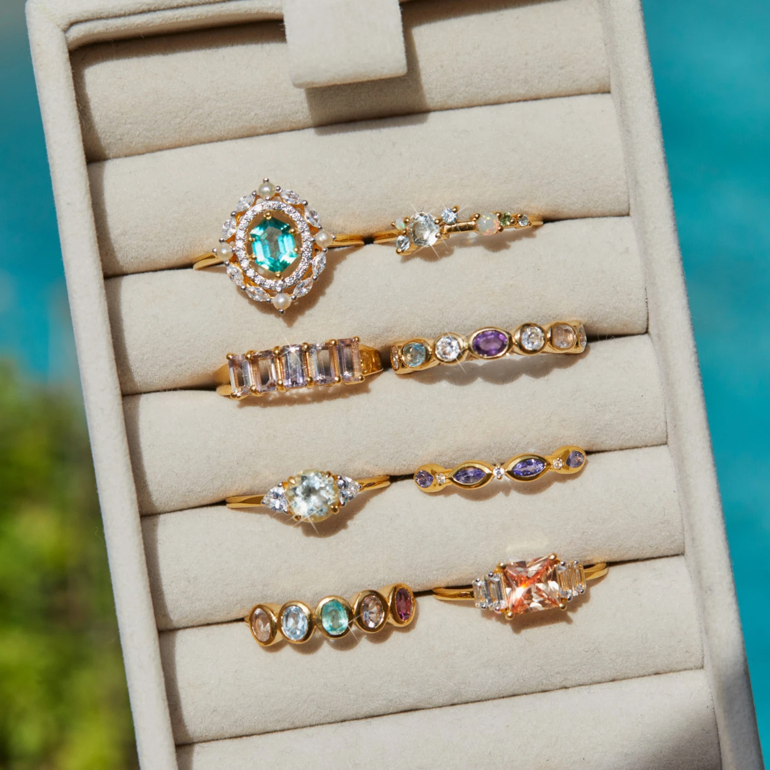 Garden Party Delicate Floral Ring 4 Garden Party Delicate Floral Ring - Image 4