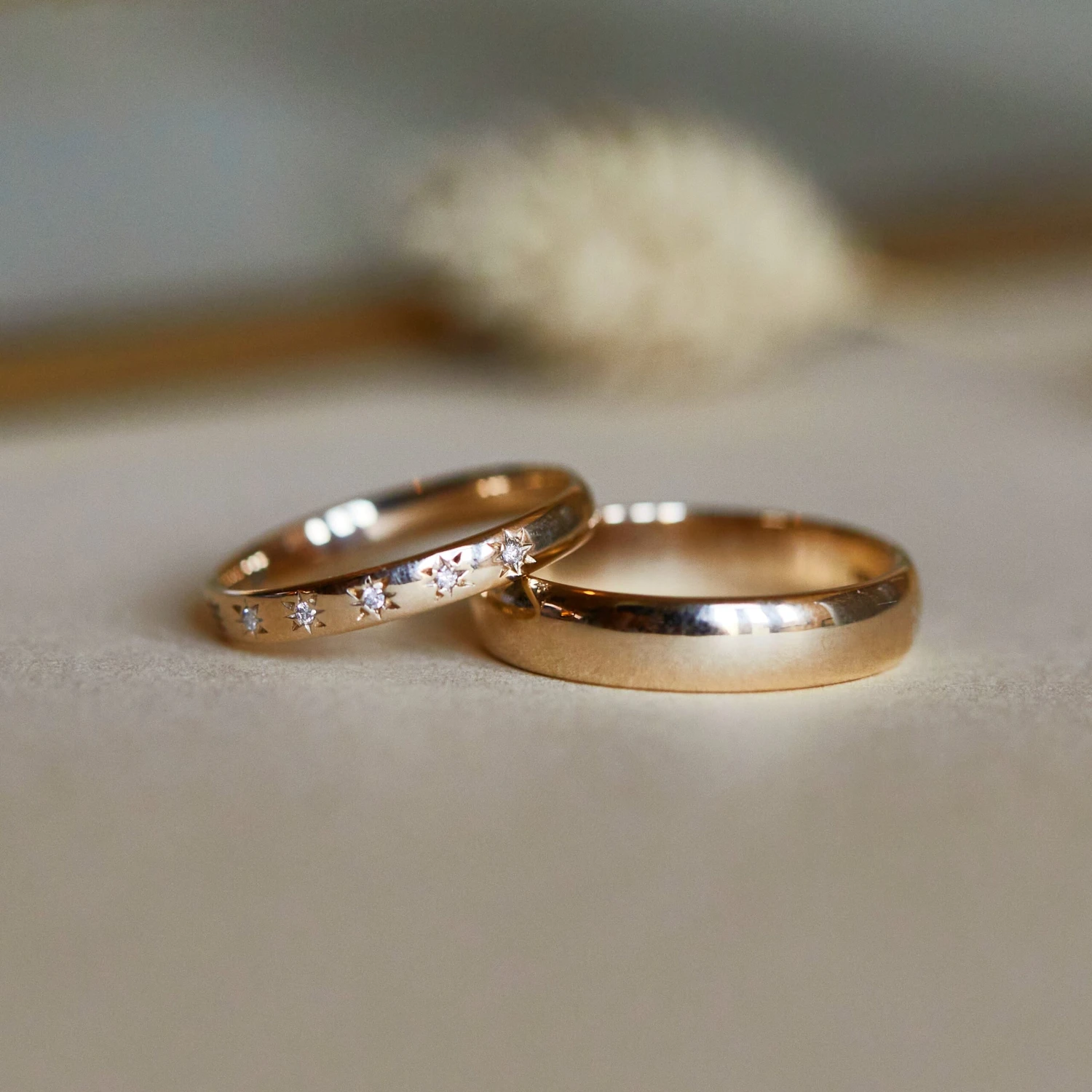 Wide Wedding Band 3 Wide Wedding Band - Image 3