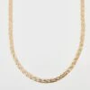 Diamond Cut Braid Chain Necklace