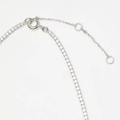 Dainty Tennis Necklace 9 Dainty Tennis Necklace -Carrie Elizabeth BH4A7016 v1 copy